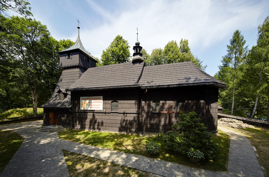 Drewniane Sanktuarium św. Jakuba Apostoła&nbsp;w&nbsp;Szczyrku
